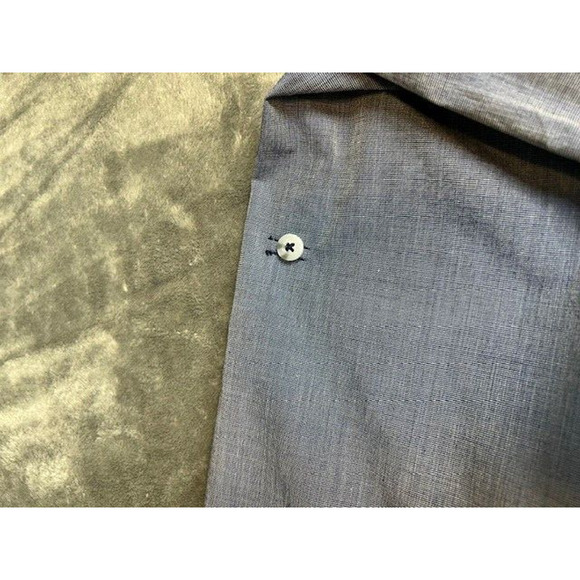 Better Unsaid Mens Shirt Blue Size X-Large Long Sleeves Roll-Tab - Picture 6 of 10